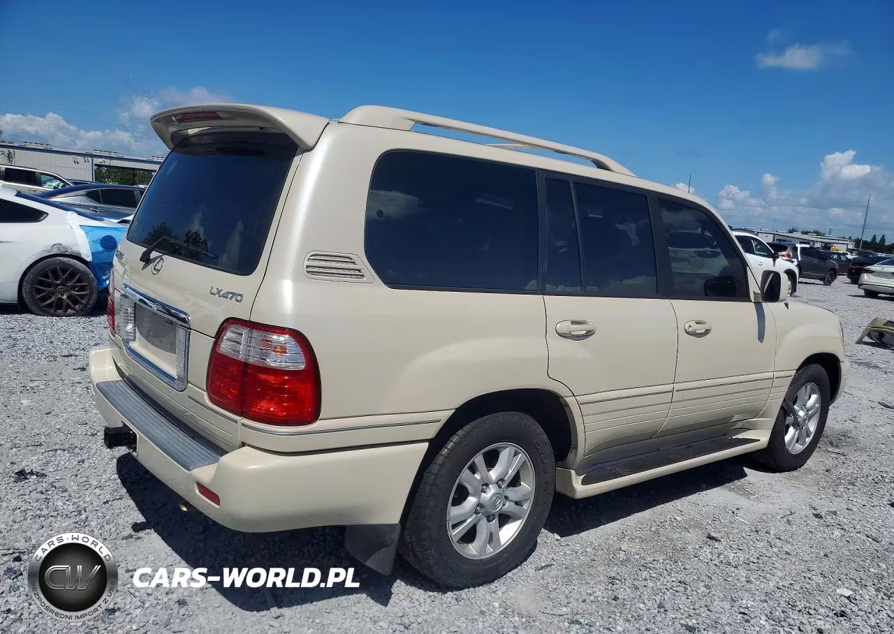 2003 Lexus Lx 470 VIN:JTJHT00W133528662 - 3