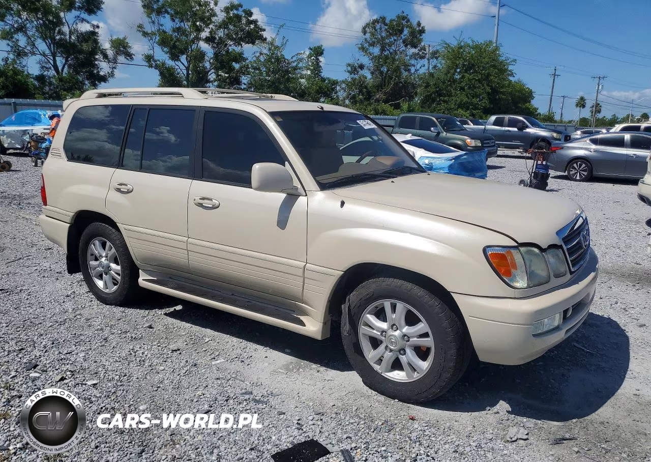 2003 Lexus Lx 470 VIN:JTJHT00W133528662 - 4