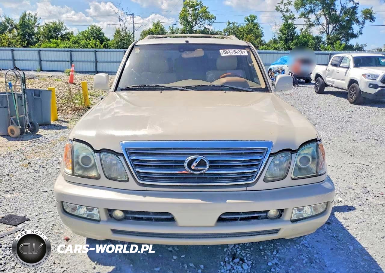 2003 Lexus Lx 470 VIN:JTJHT00W133528662 - 5