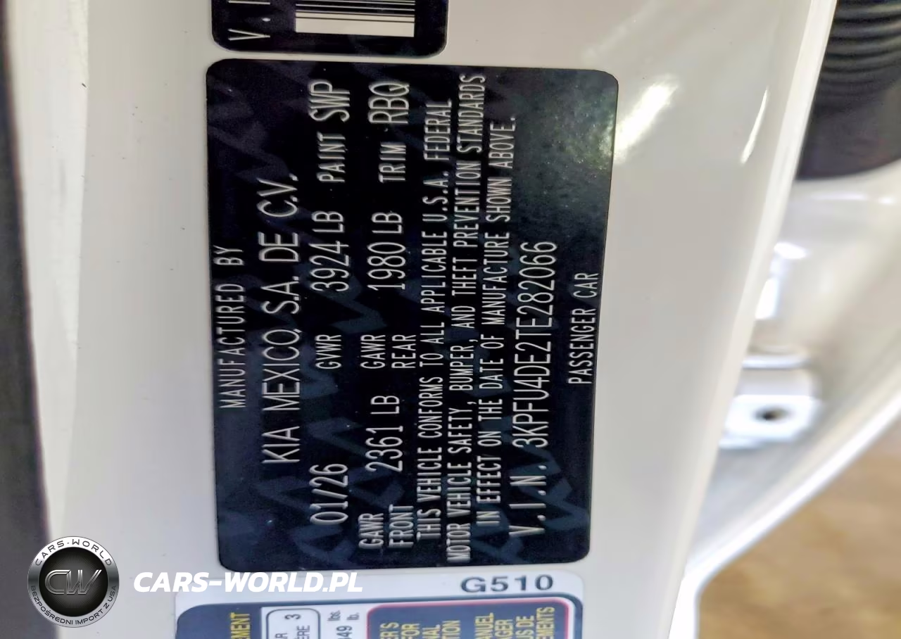 2026 Kia K4 Ex VIN:3KPFU4DE2TE282066 - 13