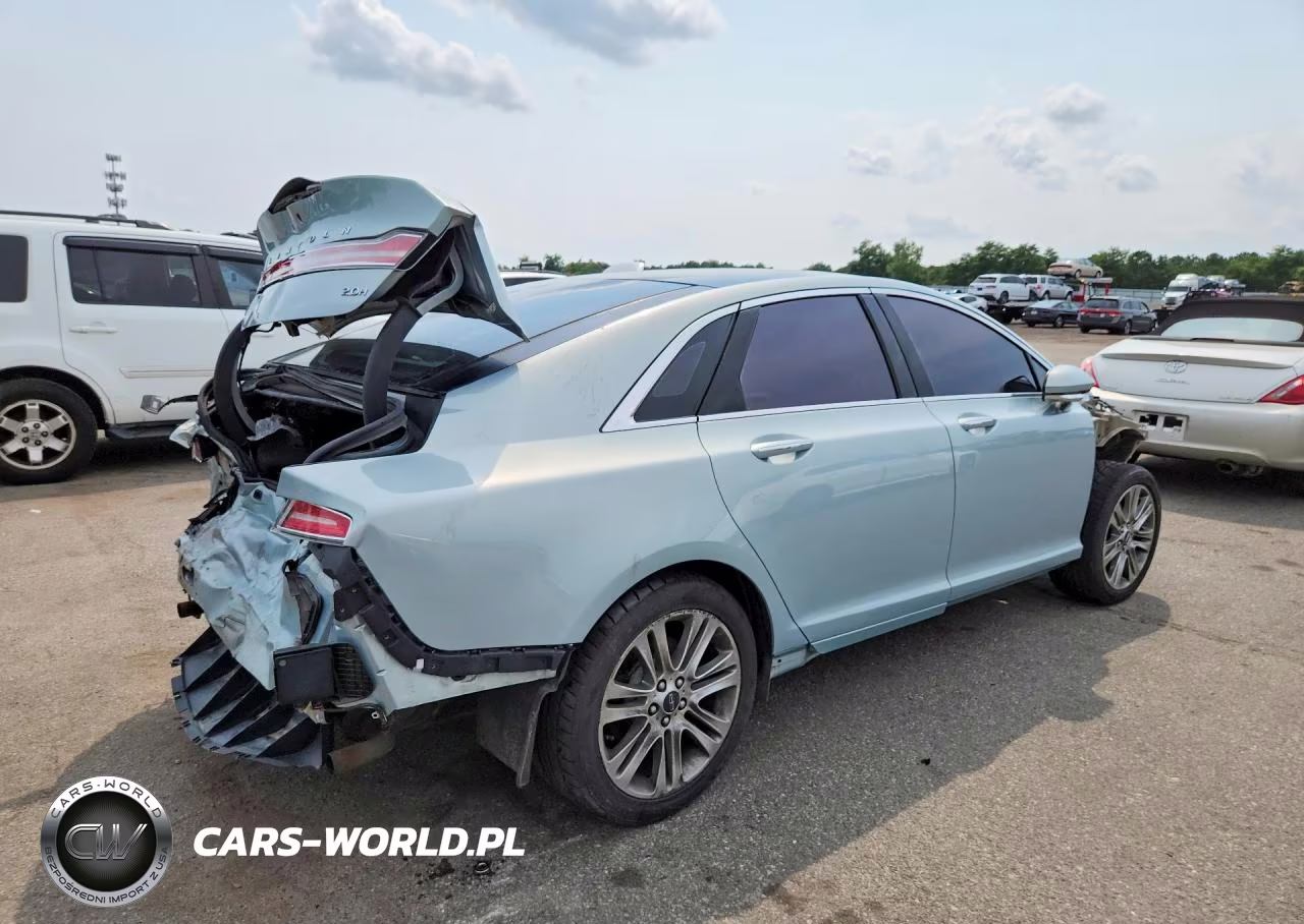 2014 Lincoln Mkz Hybrid VIN:3LN6L2LU5ER809556 - 3