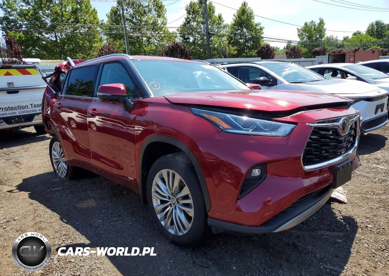 2026 Toyota Highlander Hybrid Platinum VIN:5TDEBRCH2TS722593 - 4