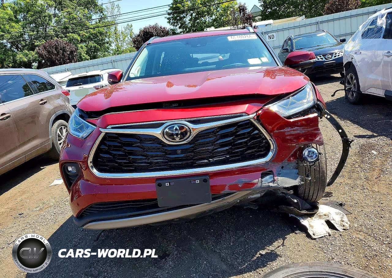 2026 Toyota Highlander Hybrid Platinum VIN:5TDEBRCH2TS722593 - 5