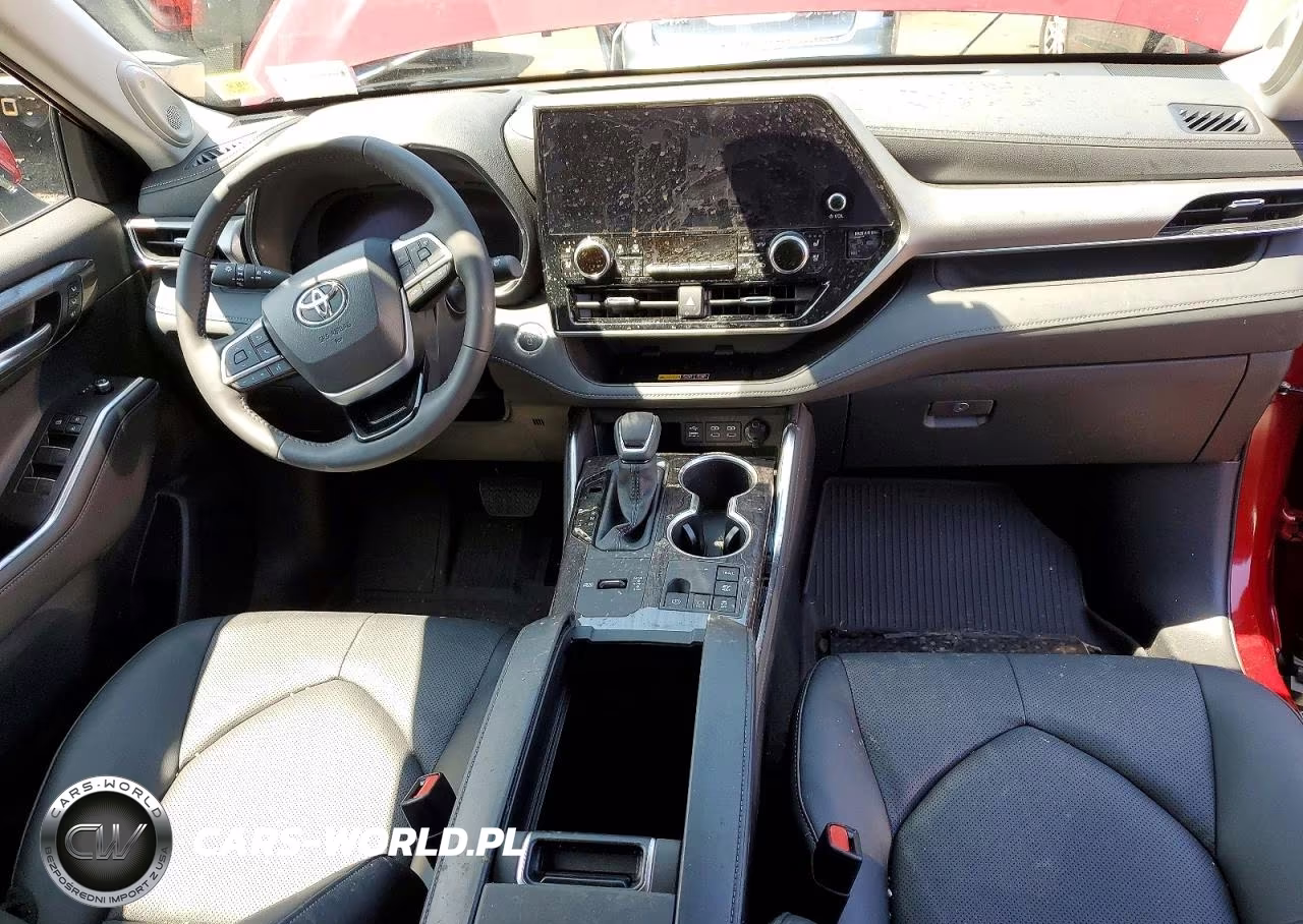 2026 Toyota Highlander Hybrid Platinum VIN:5TDEBRCH2TS722593 - 8