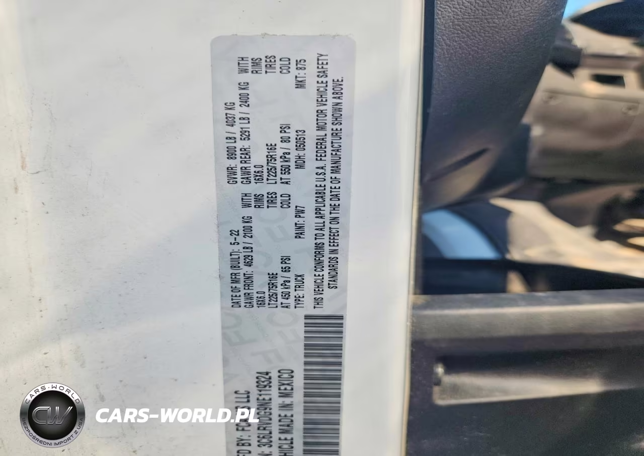 2022 Ram Promaster 2500 2500 High VIN:3C6LRVDG9NE119324 - 14