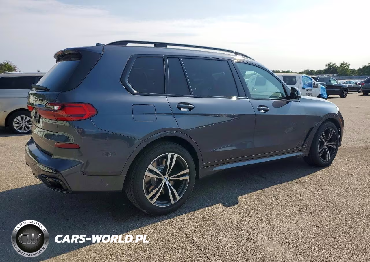 2021 BMW X7 M50I VIN:5UXCX6C08M9F69334 - 3