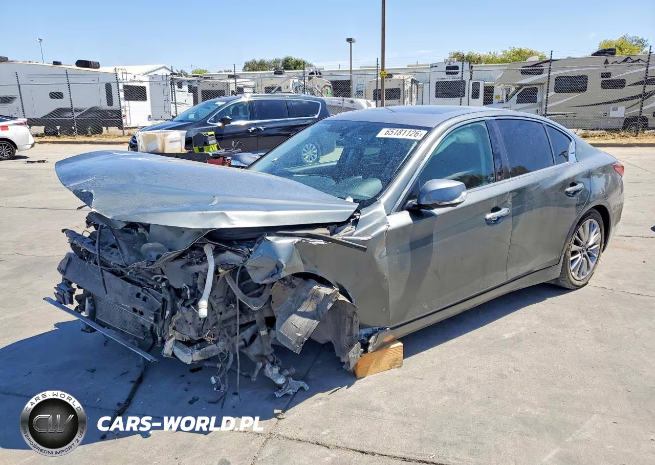 2021 Infiniti Q50 Luxe VIN:JN1EV7BP7MM707107 - 1