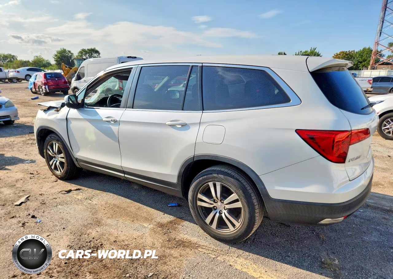 2017 Honda Pilot Exl VIN:5FNYF6H54HB094367 - 2