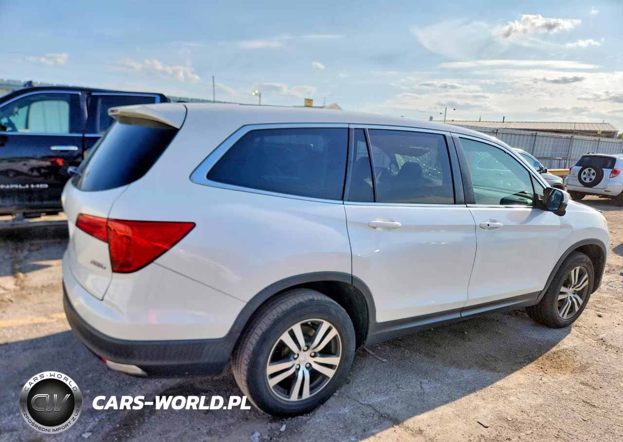 2017 Honda Pilot Exl VIN:5FNYF6H54HB094367 - 3