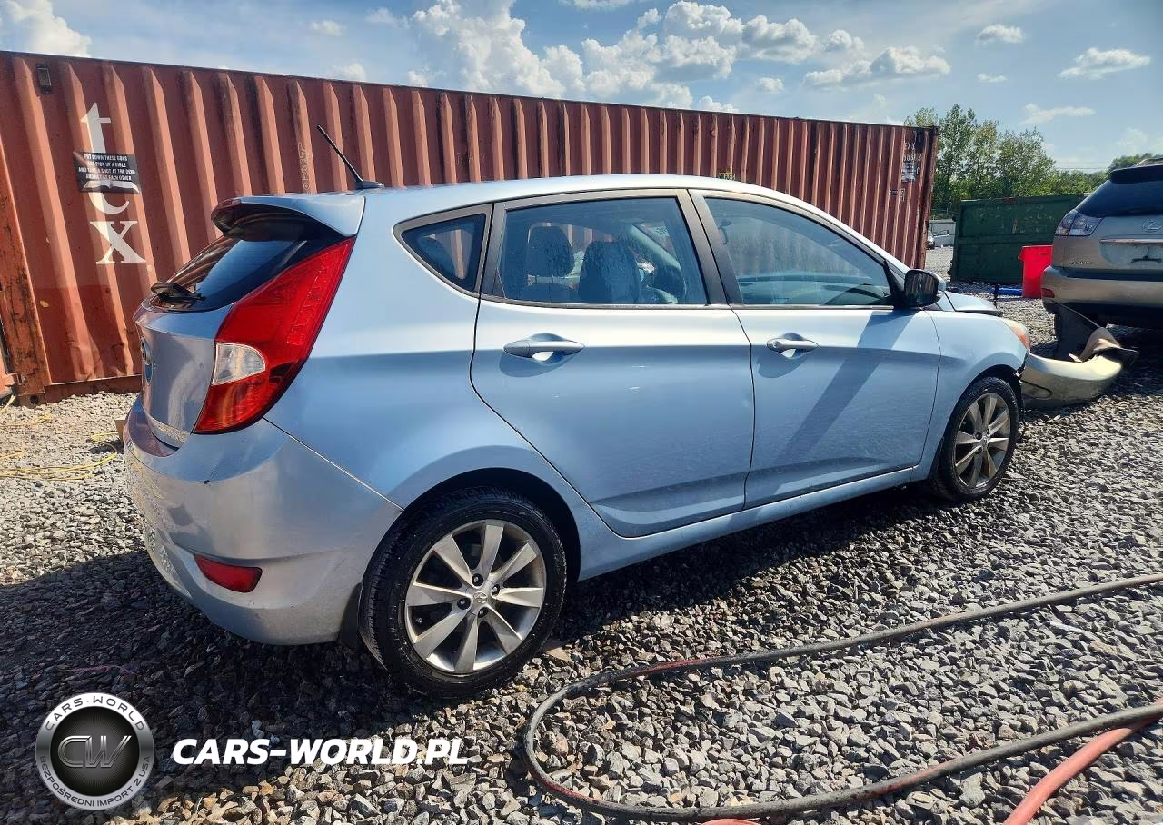 2014 Hyundai Accent Se VIN:KMHCU5AE3EU173595 - 3