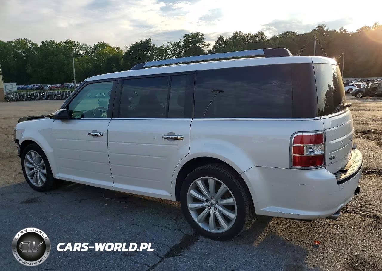 2018 Ford Flex Sel VIN:2FMHK6C81JBA17595 - 2