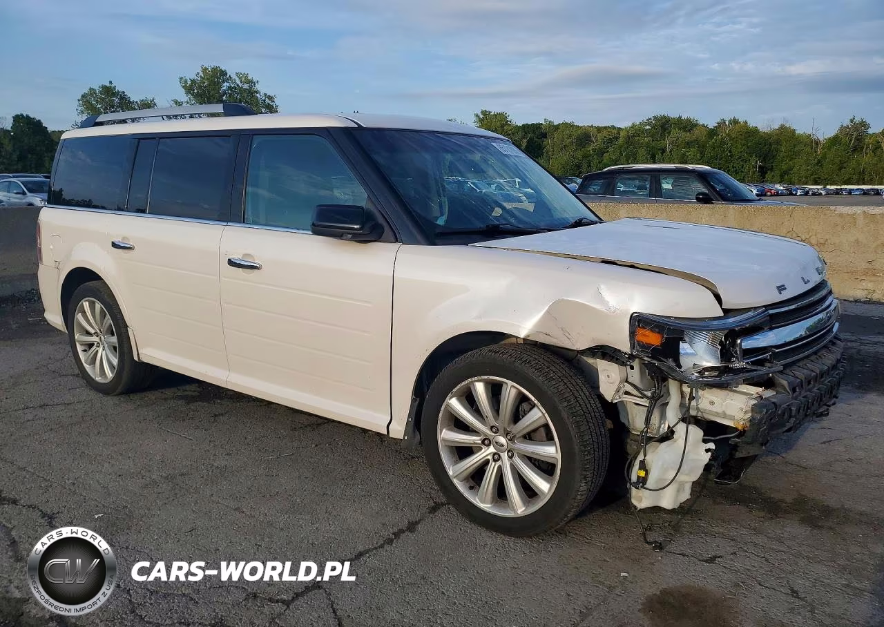 2018 Ford Flex Sel VIN:2FMHK6C81JBA17595 - 4