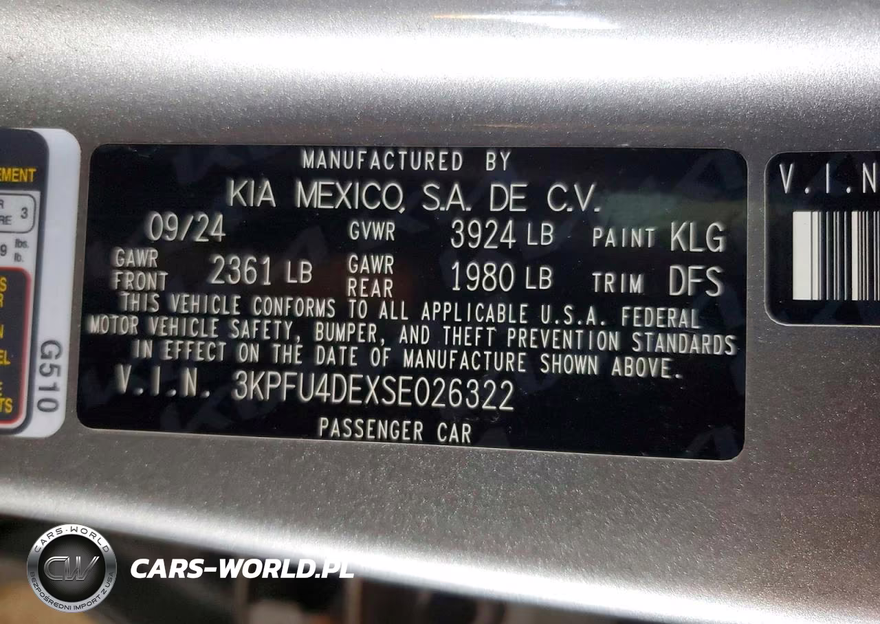 2025 Kia K4 Ex VIN:3KPFU4DEXSE026322 - 12