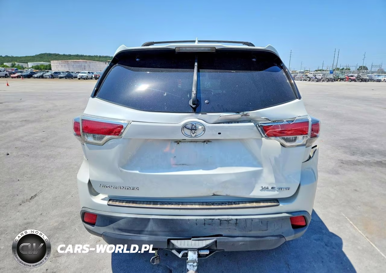 2016 Toyota Highlander Xle VIN:5TDJKRFH8GS327169 - 6