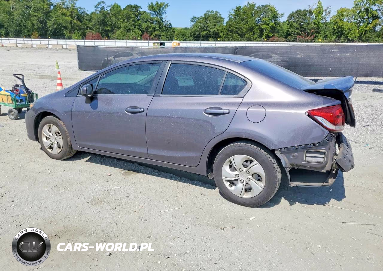 2015 Honda Civic Lx VIN:19XFB2F59FE083608 - 2