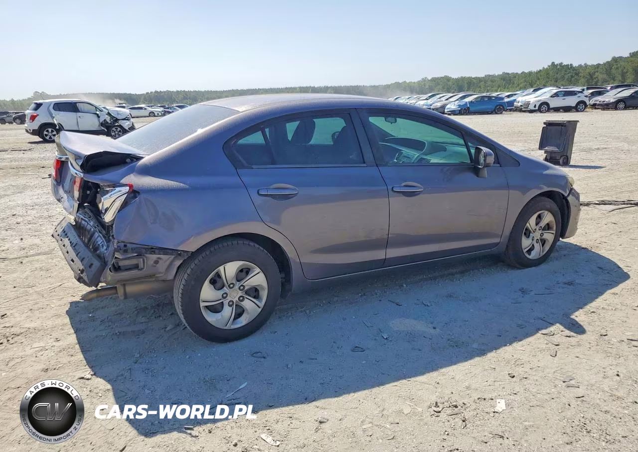2015 Honda Civic Lx VIN:19XFB2F59FE083608 - 3