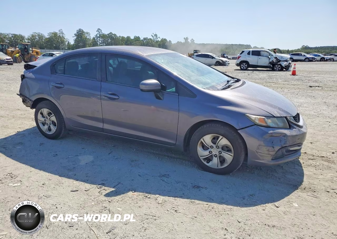 2015 Honda Civic Lx VIN:19XFB2F59FE083608 - 4