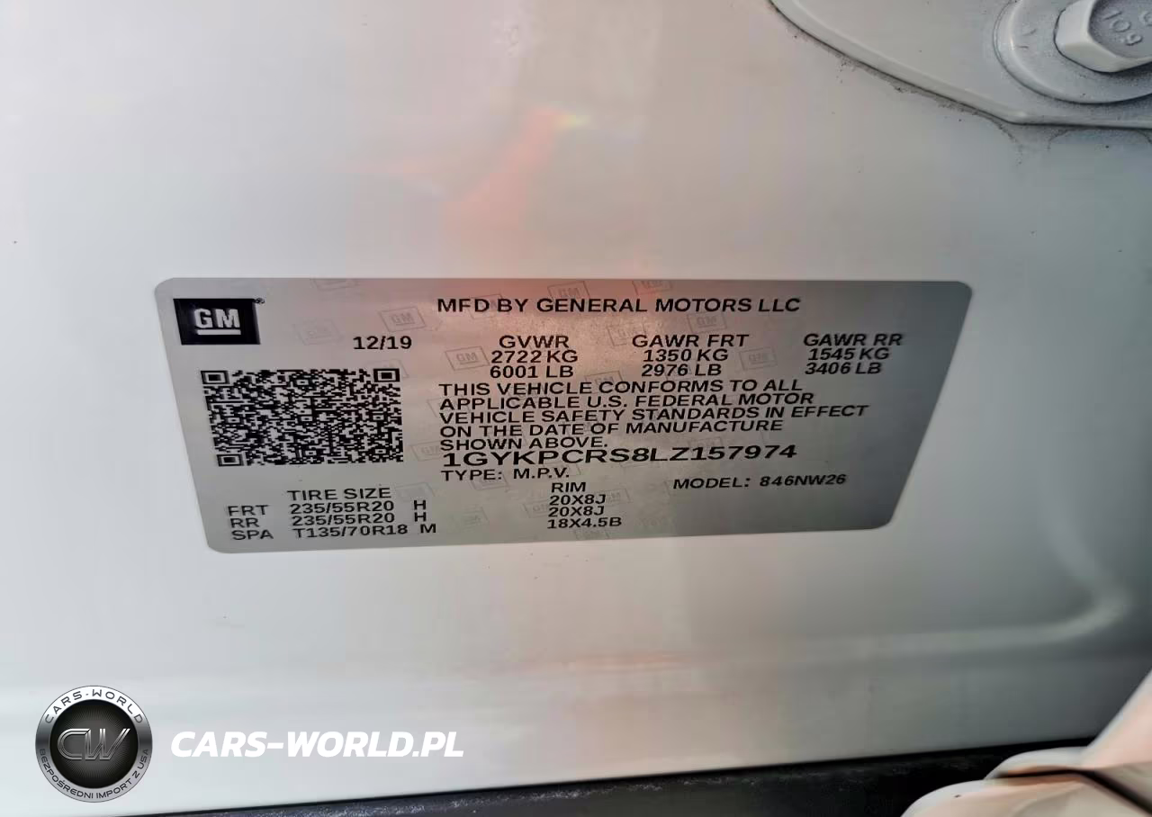2020 Cadillac Xt6 Premium Luxury VIN:1GYKPCRS8LZ157974 - 12