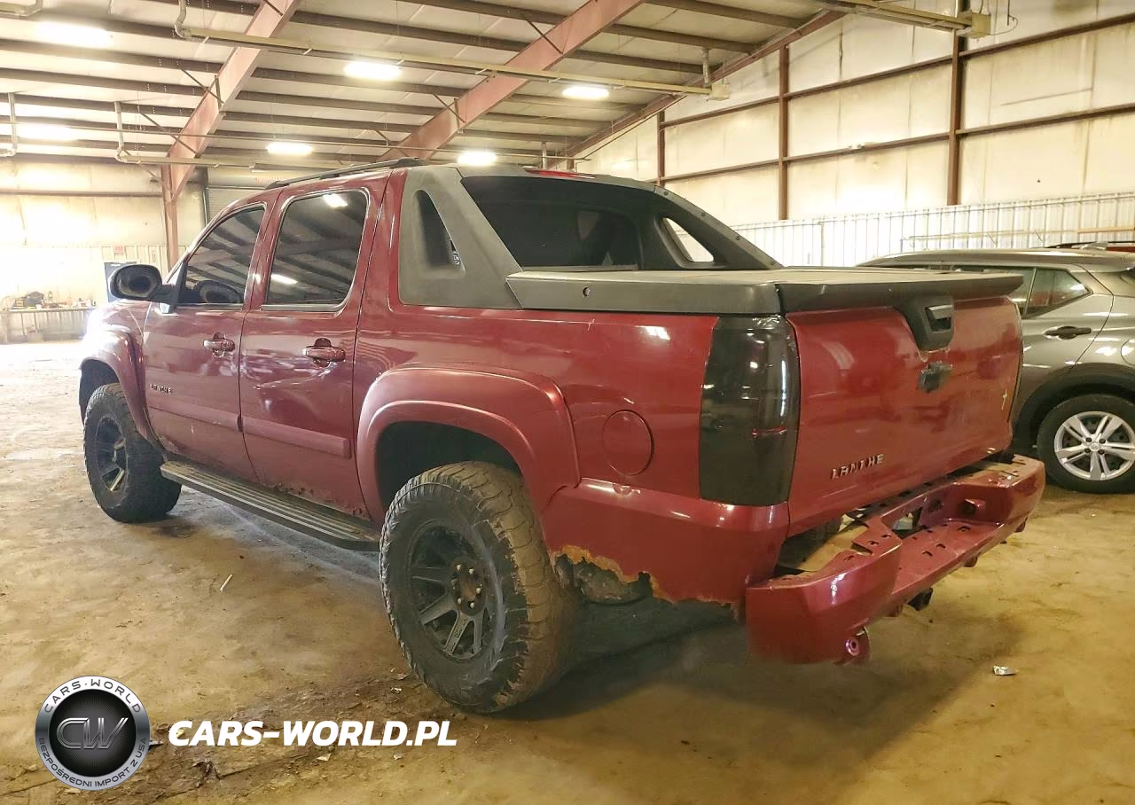 2007 Chevrolet Avalanche K1500 VIN:3GNFK12397G213950 - 2