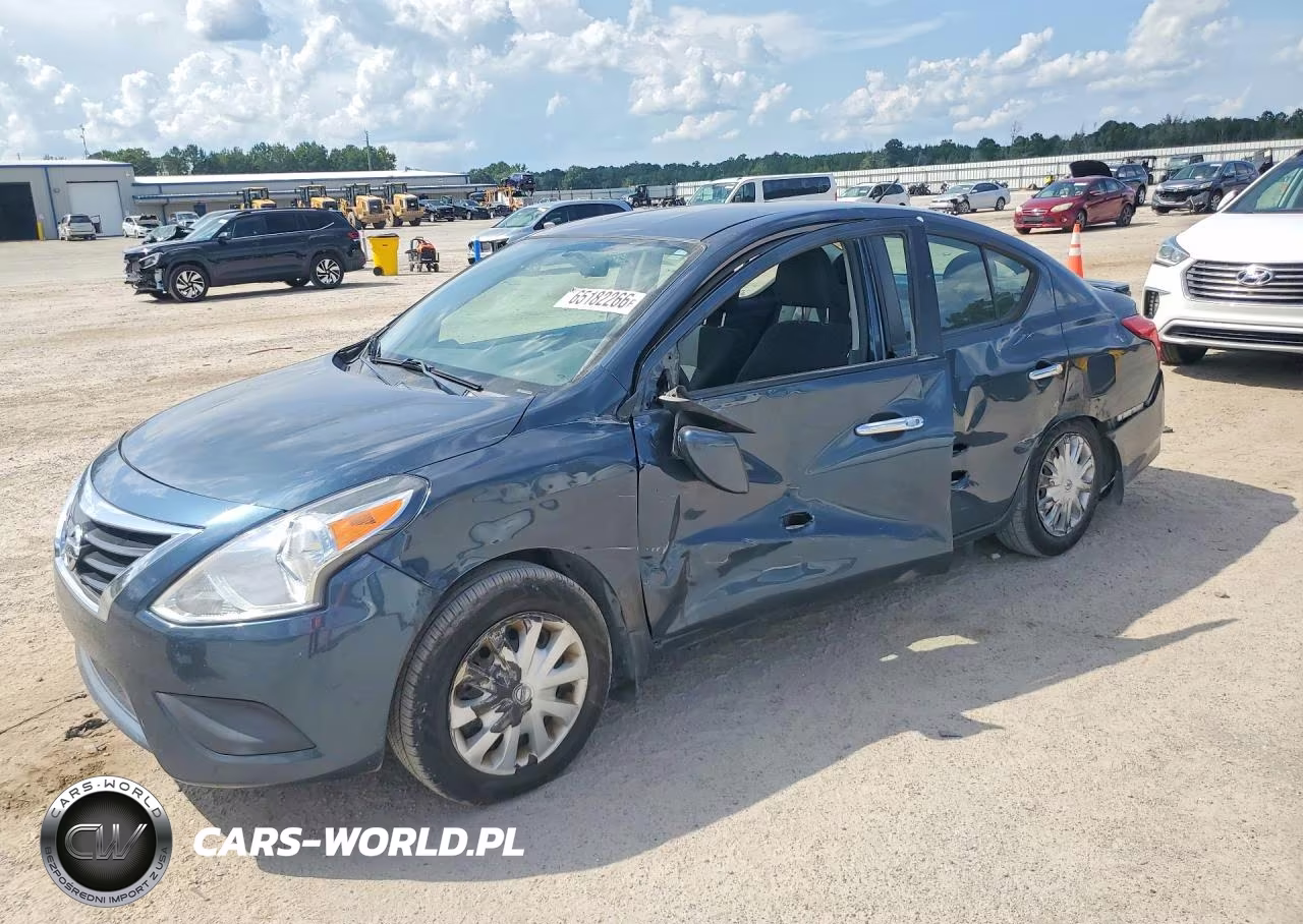 2017 Nissan Versa 1.6 Sv VIN:3N1CN7AP3HL904655 - 1