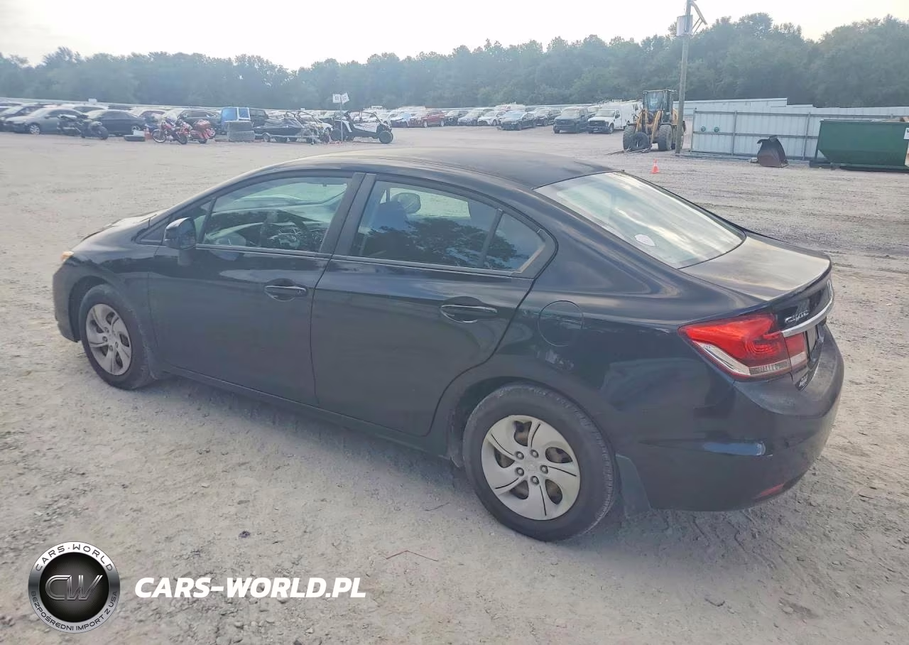 2013 Honda Civic Lx VIN:2HGFB2F55DH300302 - 2