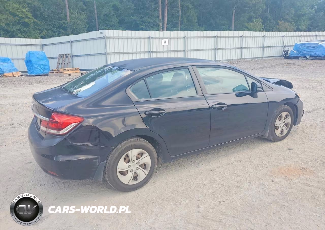 2013 Honda Civic Lx VIN:2HGFB2F55DH300302 - 3