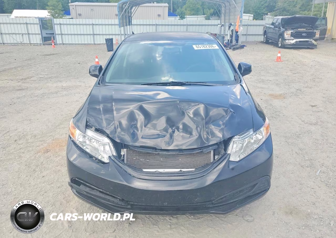 2013 Honda Civic Lx VIN:2HGFB2F55DH300302 - 5