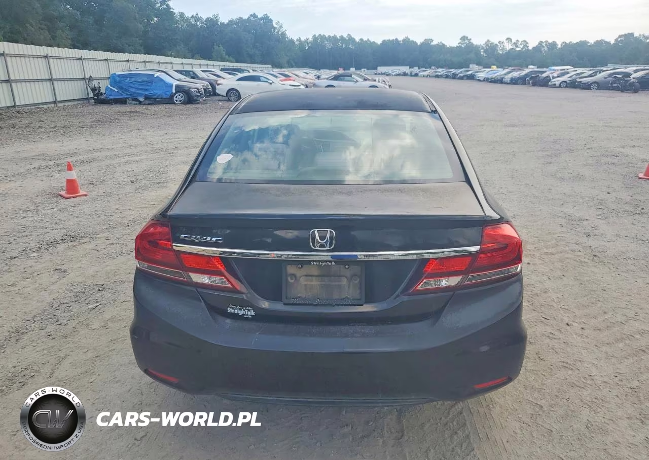2013 Honda Civic Lx VIN:2HGFB2F55DH300302 - 6