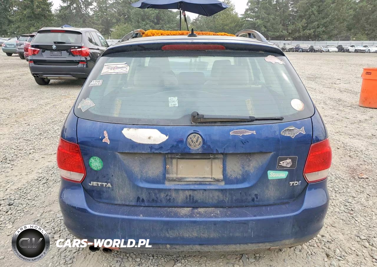 2011 Volkswagen Jetta Tdi VIN:3VWPL8AJ2BM637707 - 6