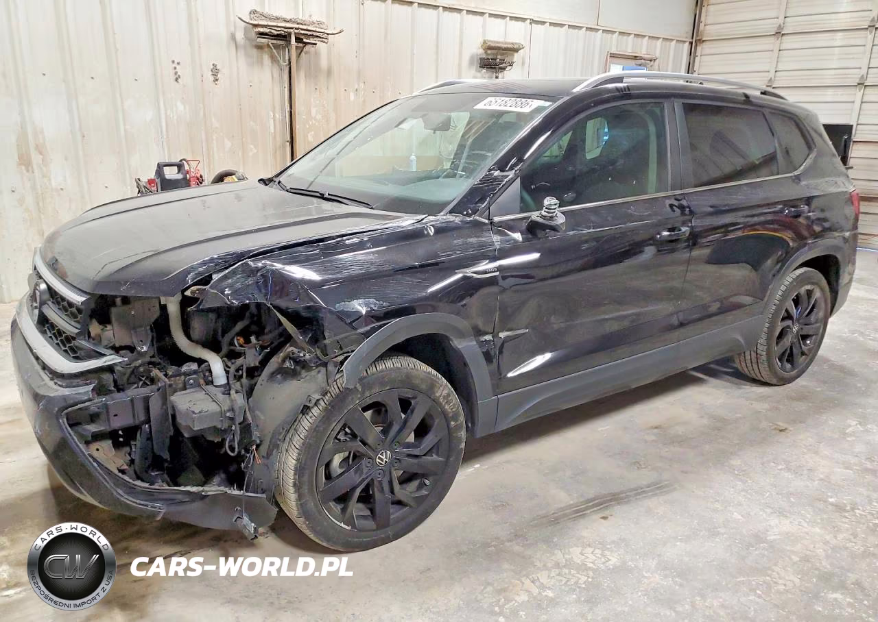 2022 Volkswagen Taos Se VIN:3VVTX7B24NM063883 - 1