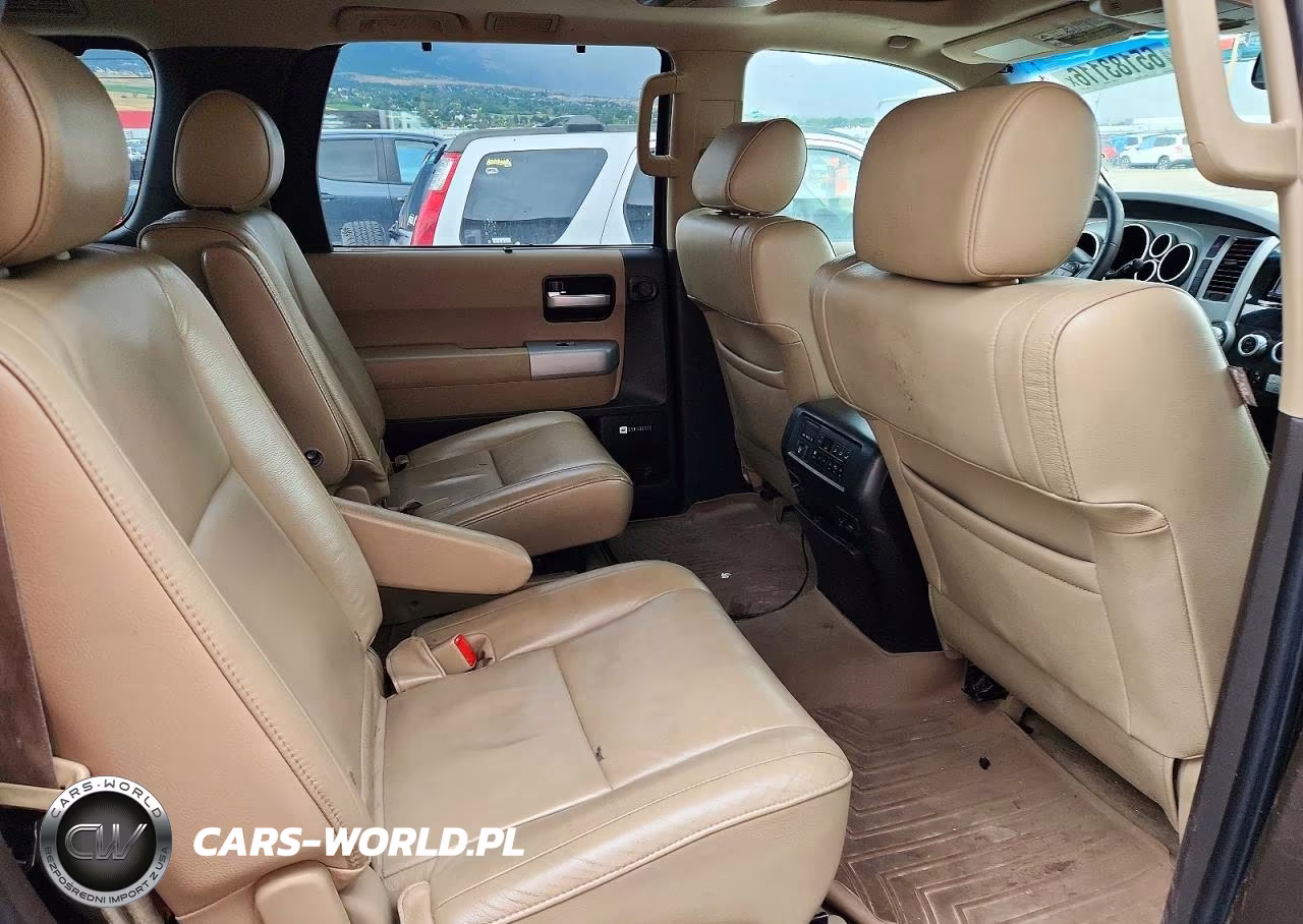2008 Toyota Sequoia Limited VIN:5TDBY68A48S010377 - 10