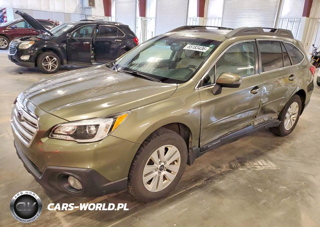2016 Subaru Outback 2.5I Premium VIN:4S4BSBHC1G3241177 - 1