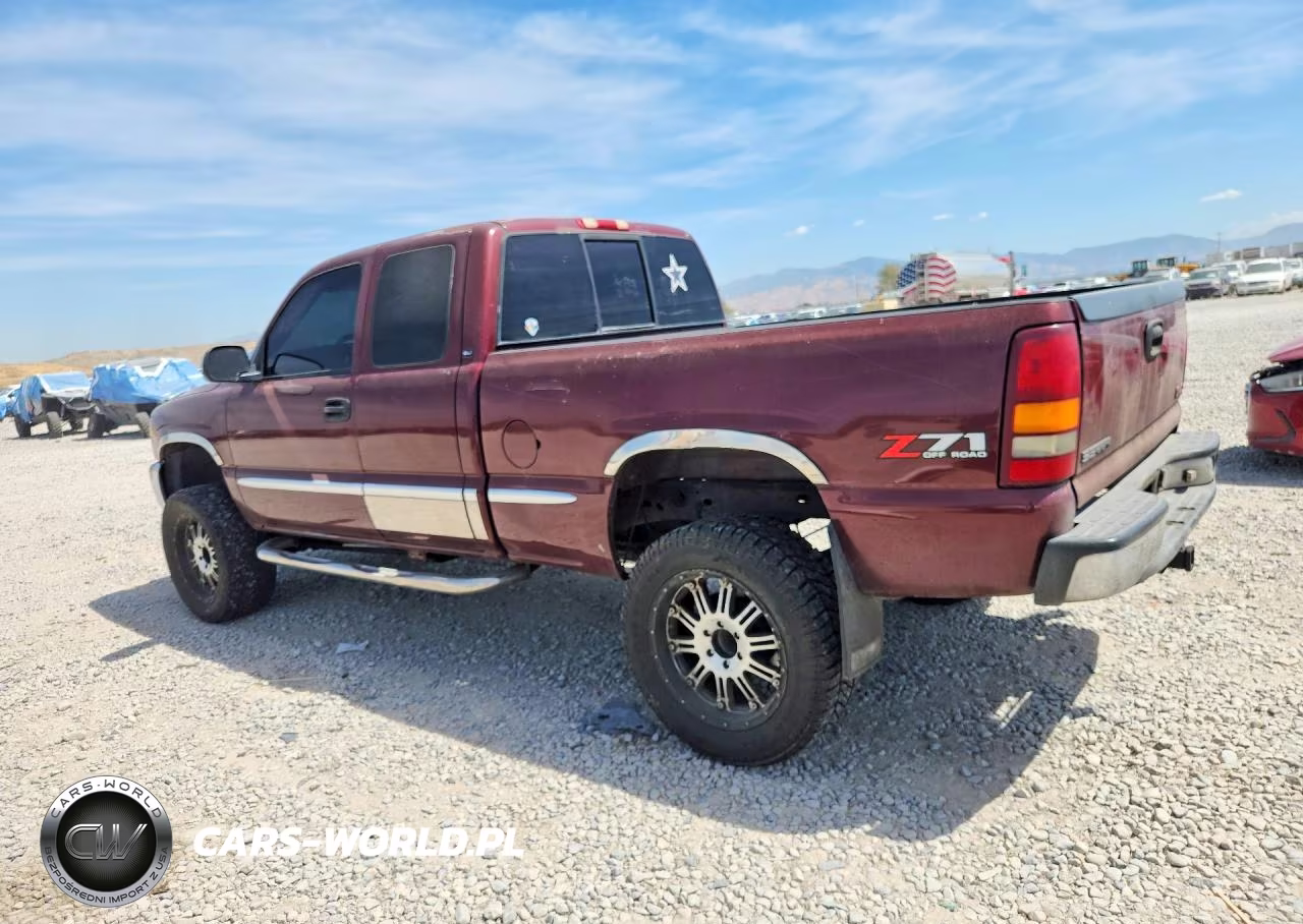 2001 GMC Sierra 1500 Sle VIN:1GTEK19T01E161634 - 2