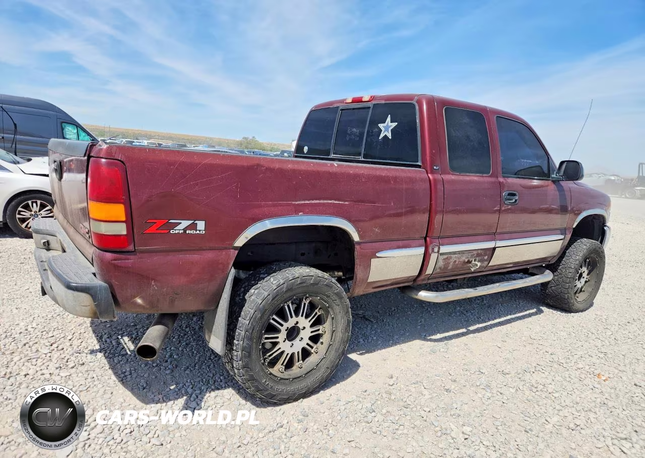 2001 GMC Sierra 1500 Sle VIN:1GTEK19T01E161634 - 3
