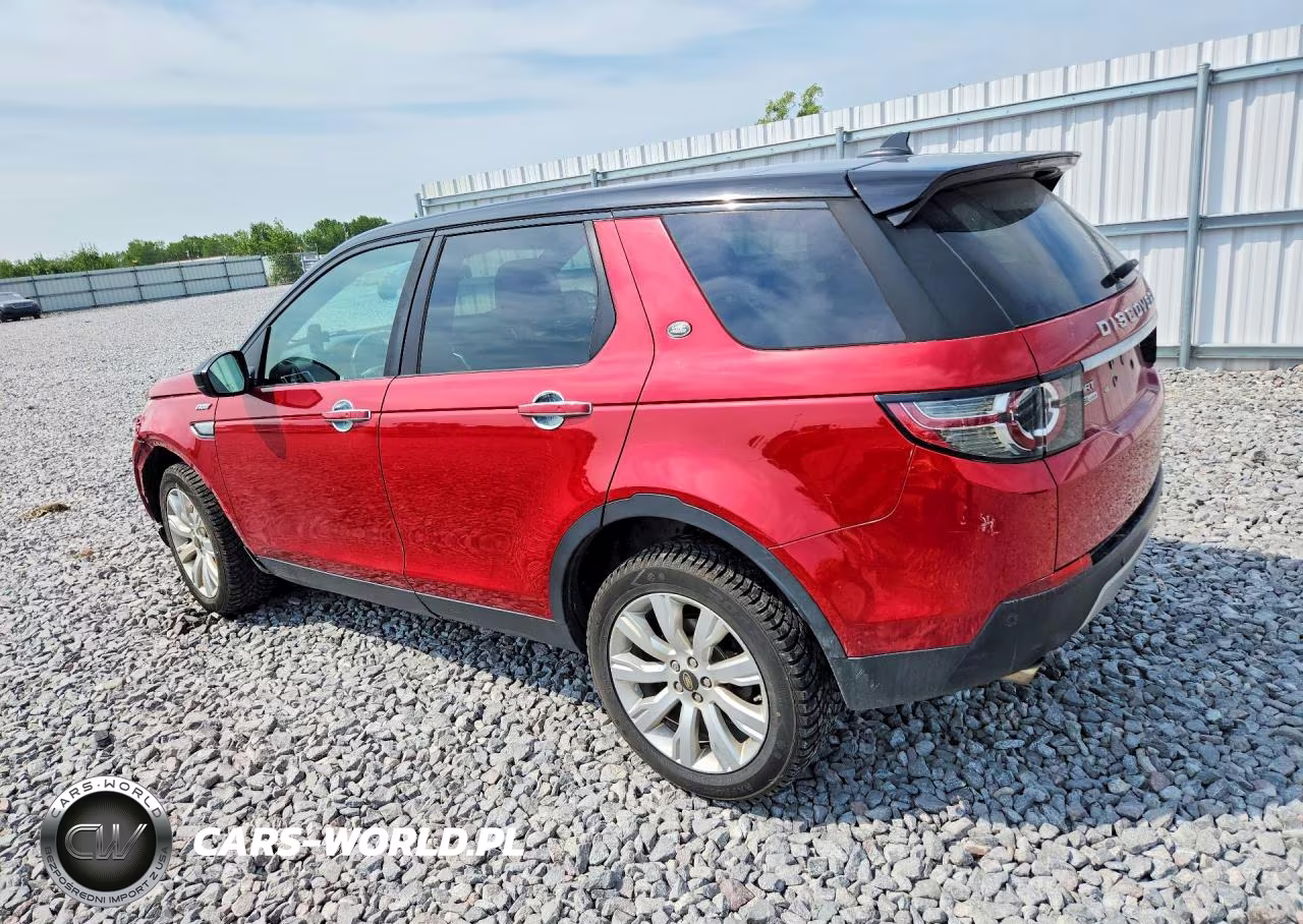 2016 Land Rover Discovery Sport Hse VIN:SALCT2BG7GH556305 - 2