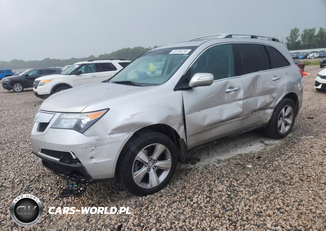2010 Acura Mdx VIN:2HNYD2H2XAH521243 - 1