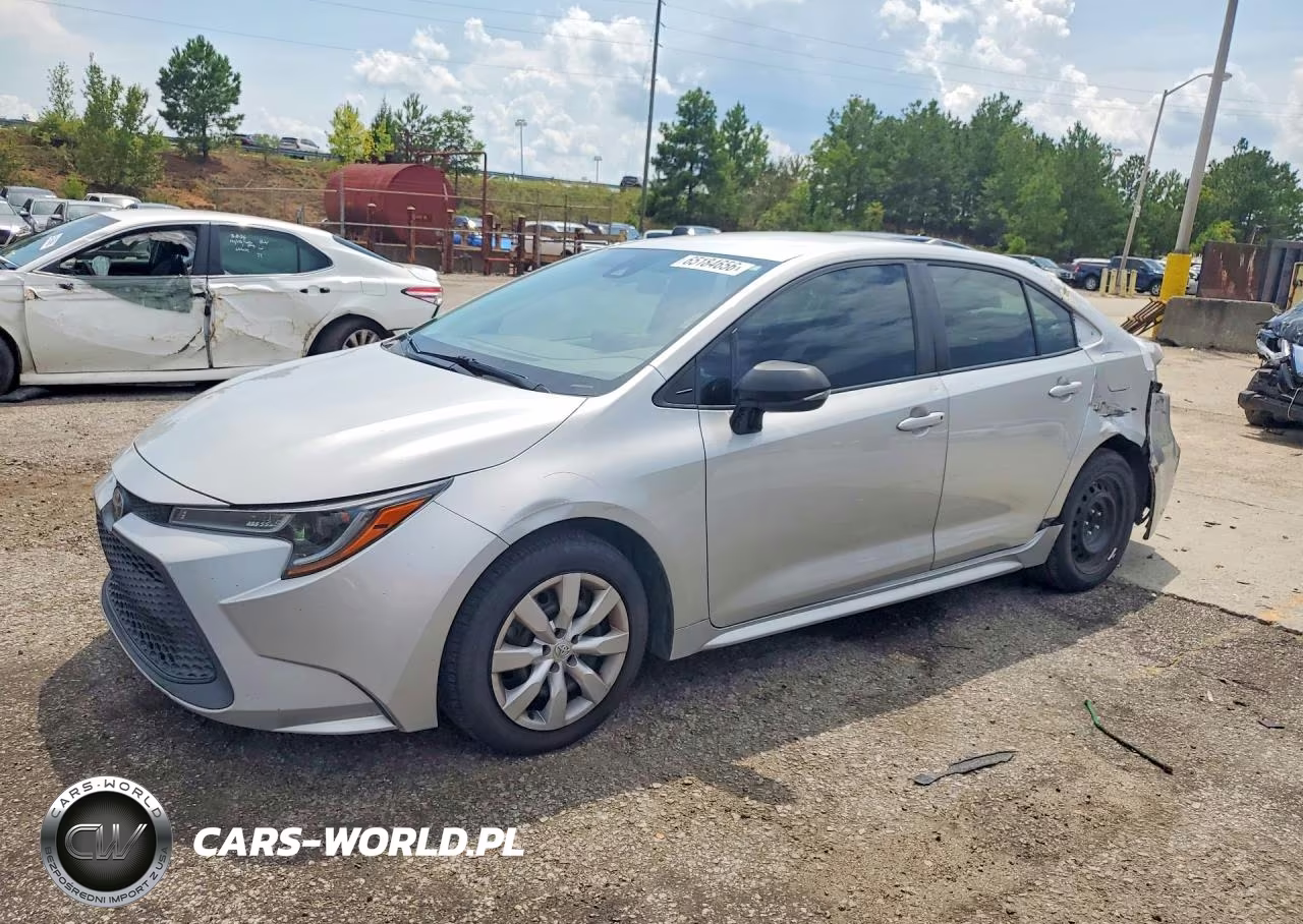 2020 Toyota Corolla Le VIN:5YFEPRAEXLP129079 - 1