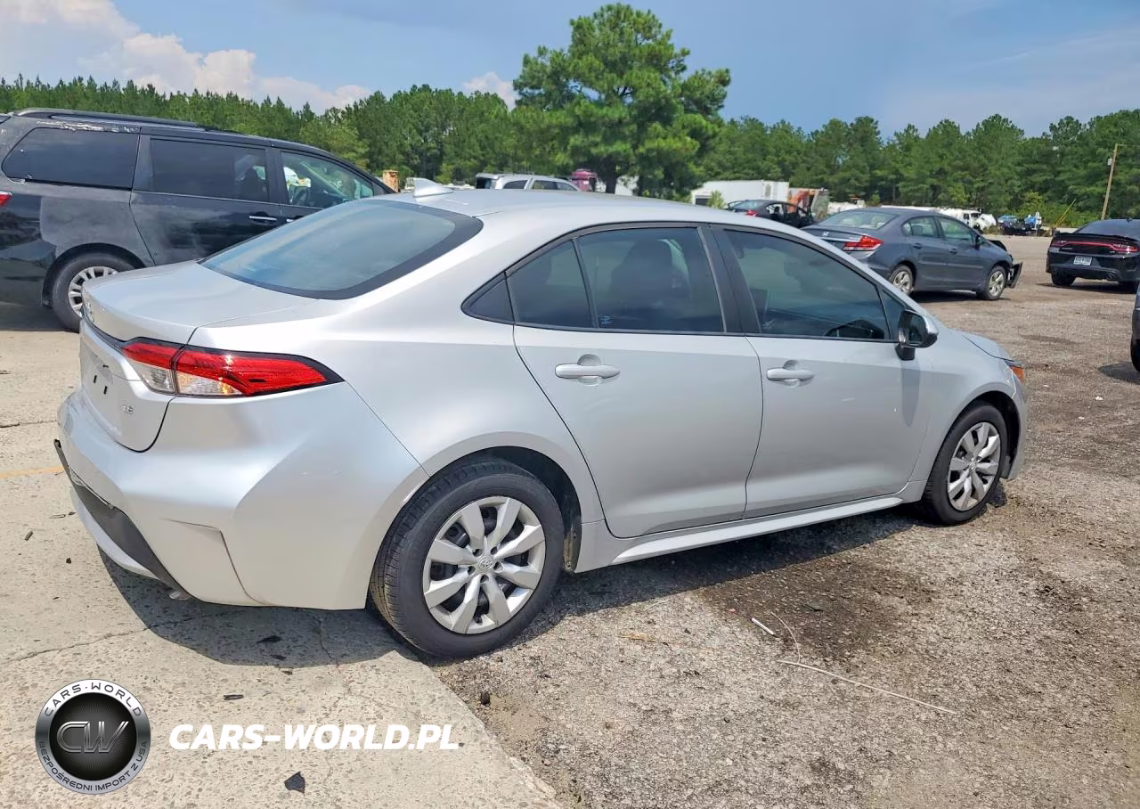 2020 Toyota Corolla Le VIN:5YFEPRAEXLP129079 - 3
