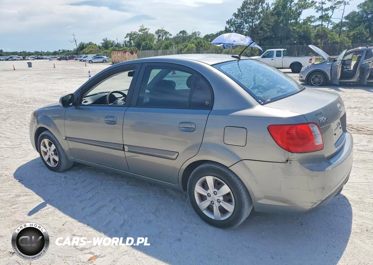 2010 Kia Rio Lx VIN:KNADH4A39A6647275 - 2