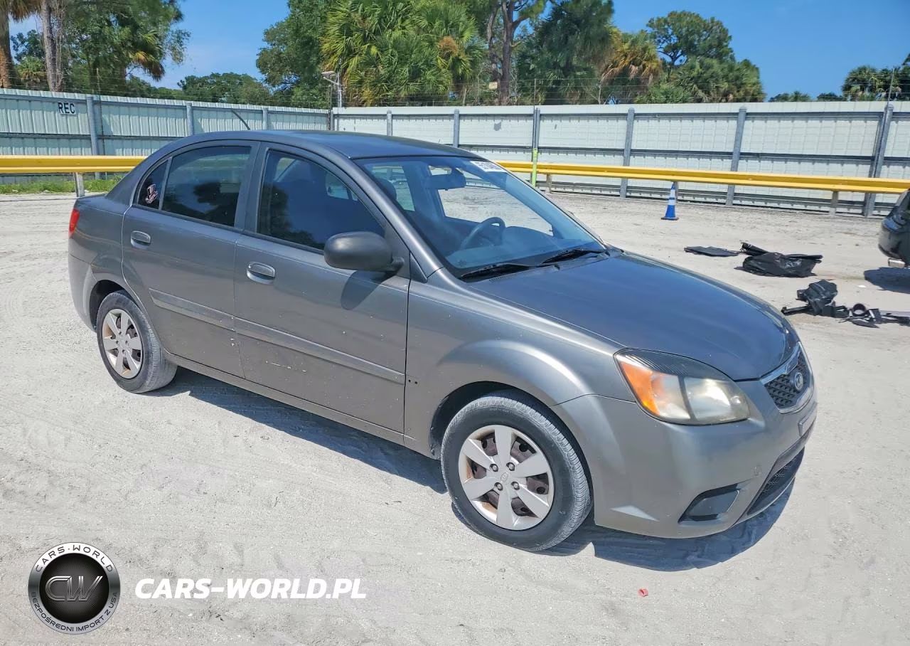 2010 Kia Rio Lx VIN:KNADH4A39A6647275 - 4