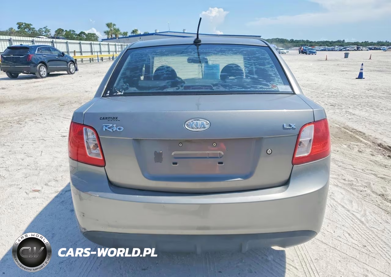 2010 Kia Rio Lx VIN:KNADH4A39A6647275 - 6