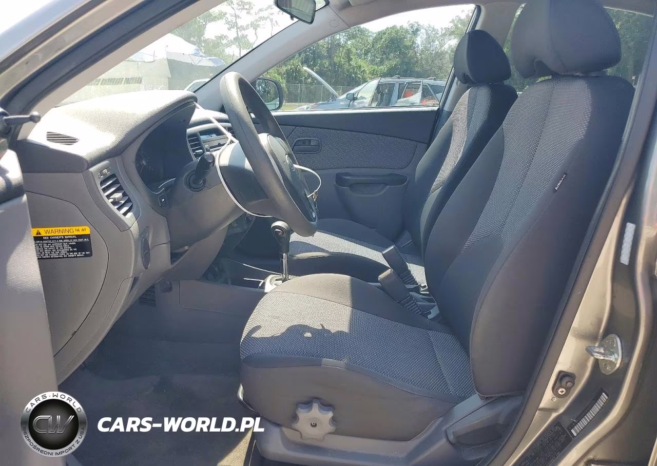 2010 Kia Rio Lx VIN:KNADH4A39A6647275 - 7