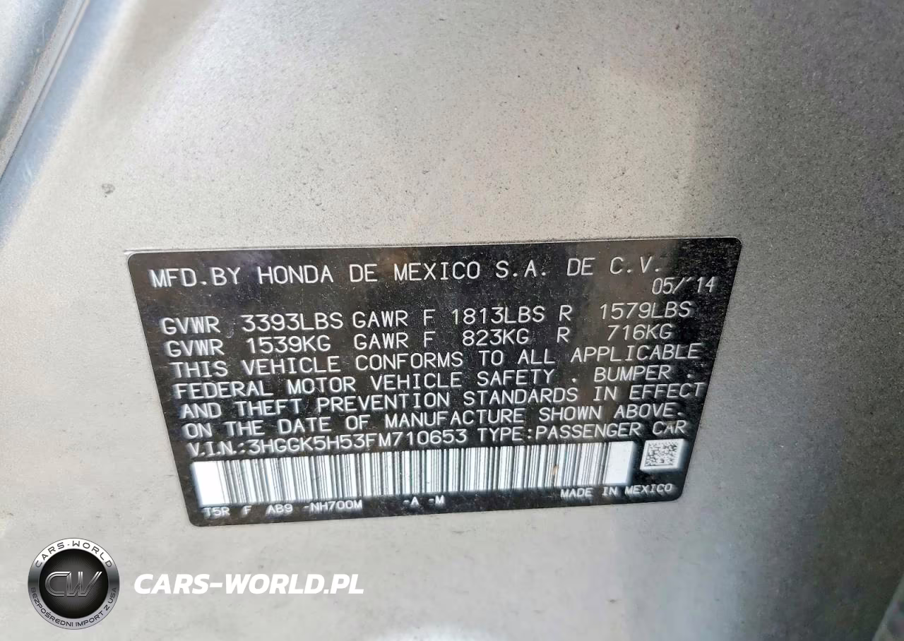2015 Honda Fit Lx VIN:3HGGK5H53FM710653 - 12