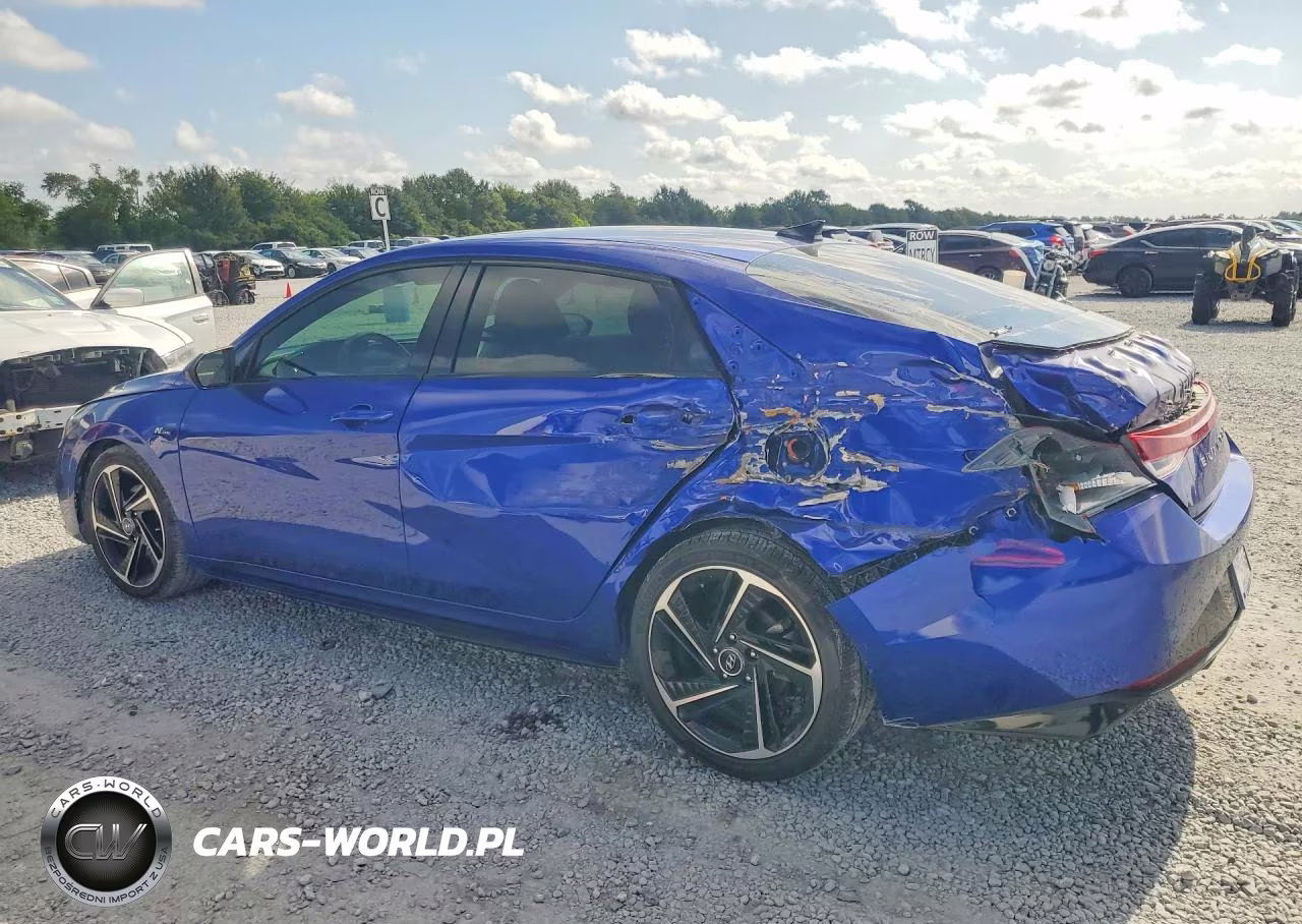 2023 Hyundai Elantra N Line VIN:KMHLR4AFXPU486876 - 2