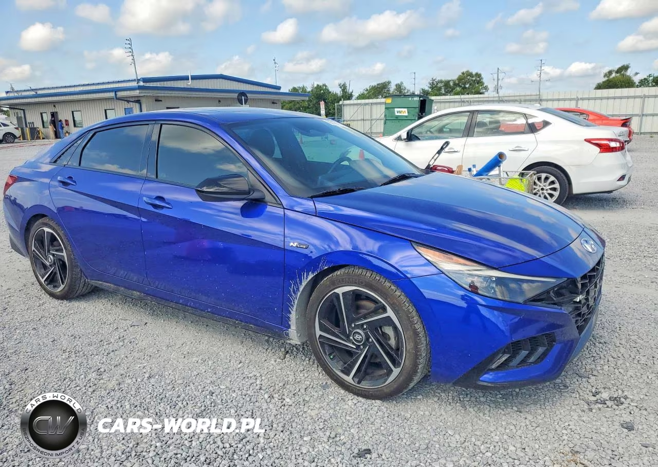 2023 Hyundai Elantra N Line VIN:KMHLR4AFXPU486876 - 4
