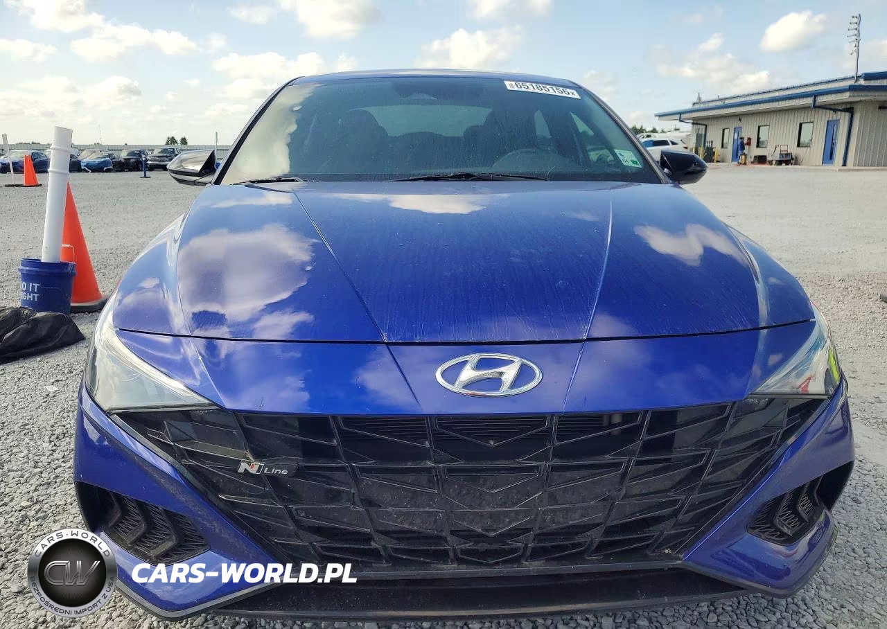 2023 Hyundai Elantra N Line VIN:KMHLR4AFXPU486876 - 5