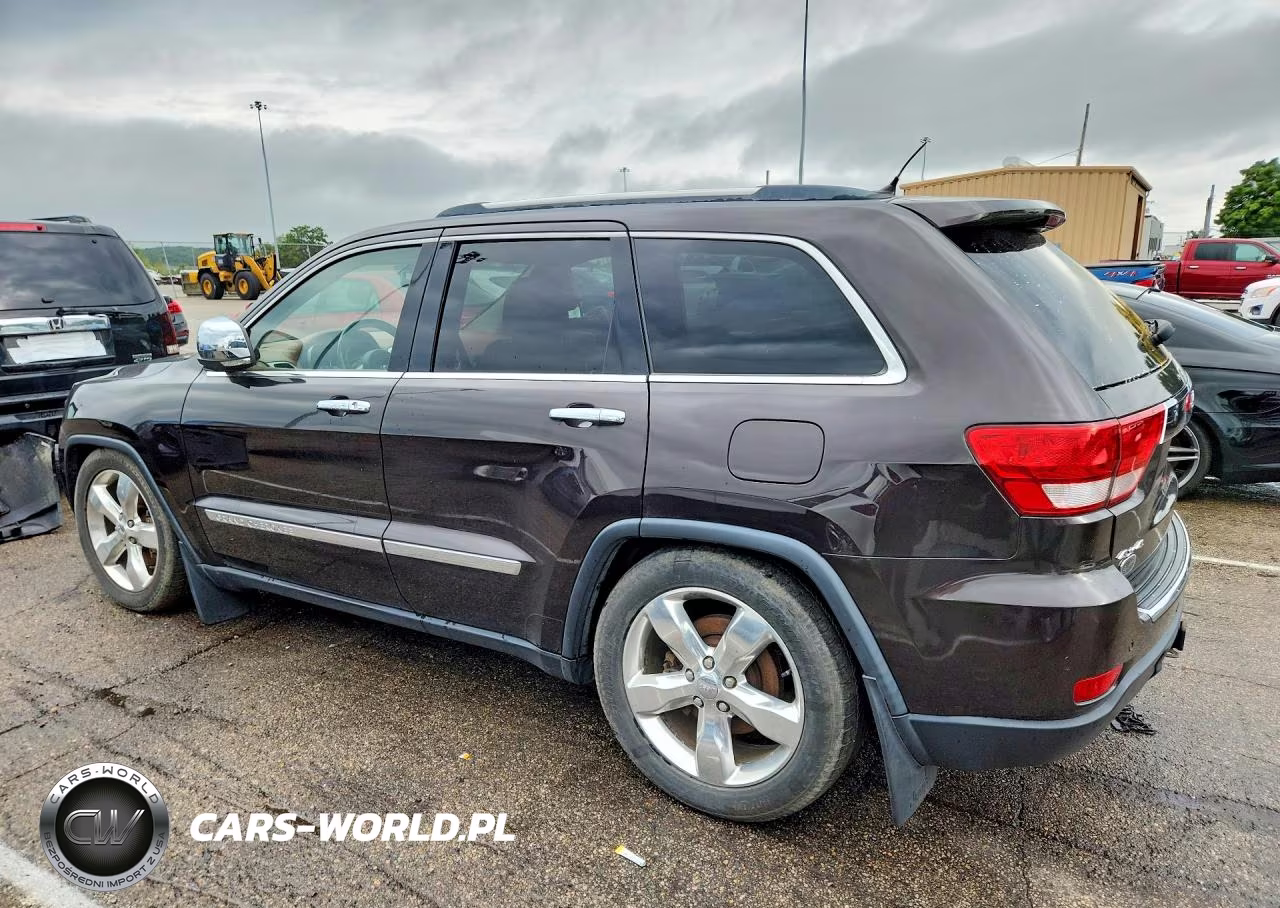 2012 Jeep Grand Cherokee Overland VIN:1C4RJFCT4CC281462 - 2