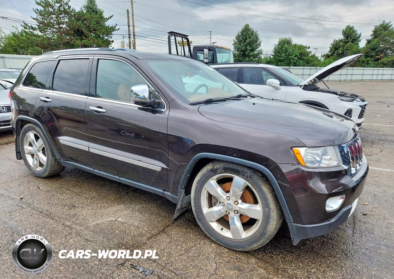 2012 Jeep Grand Cherokee Overland VIN:1C4RJFCT4CC281462 - 4