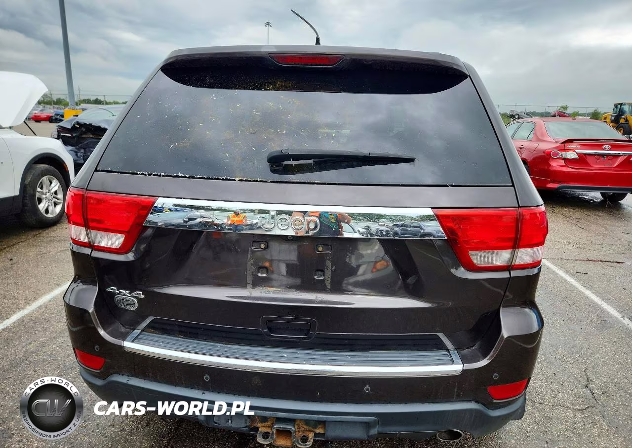2012 Jeep Grand Cherokee Overland VIN:1C4RJFCT4CC281462 - 6