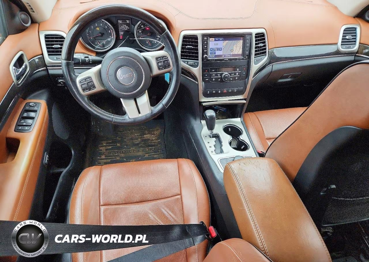 2012 Jeep Grand Cherokee Overland VIN:1C4RJFCT4CC281462 - 8